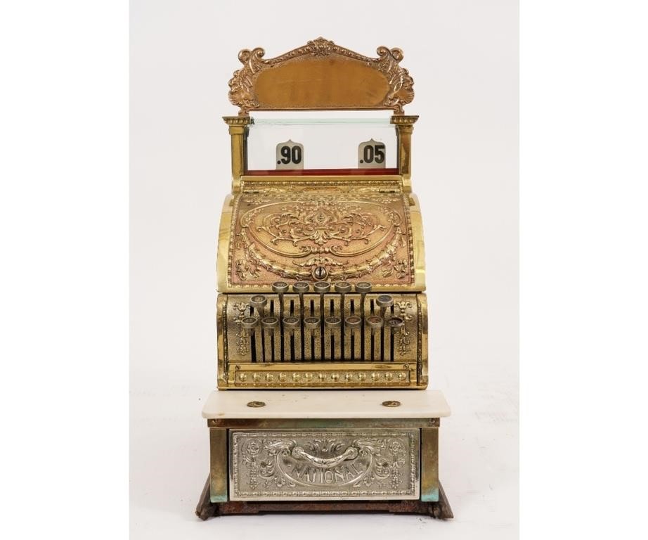 Brass National Cash Register