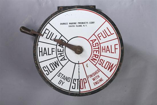 BRASS NAVAL ENGINE TELEGRAPH