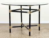 BRASS OCCASIONAL TABLE MANNER