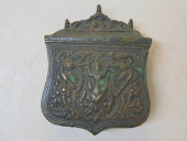 BRASS OTTOMAN CARTRIDGE BOX, E