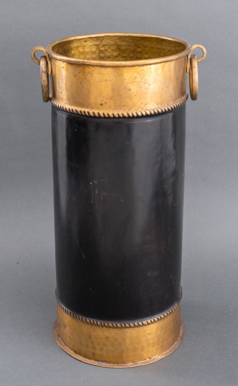 BRASS & PARTIALLY EBONIZED UMBRELLA