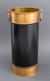 BRASS & PARTIALLY EBONIZED UMB
