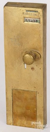 BRASS PENNIES ONLY BATHROOM LO