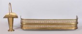 BRASS PIERCED IVY LEAF FENDER