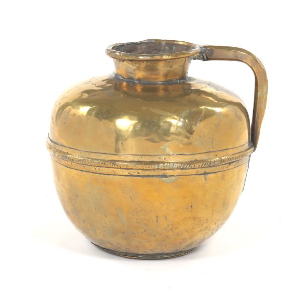 BRASS PITCHER 14" x 14 ½"