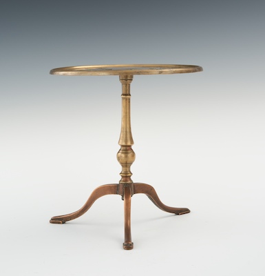 Brass Plated Copper Table Form
