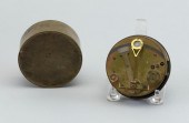 BRASS POCKET SEXTANT LONDON, 1