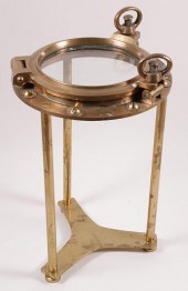 BRASS PORTHOLE WINDOW OCCASION