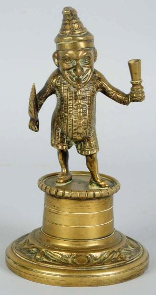Brass Punch Figure Gas Cigar