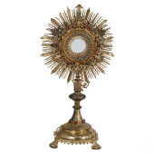 BRASS RELIGIOUS ALTAR MONSTRAN