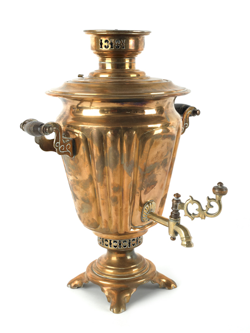 Brass samovar late 19th c. 17