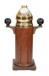 BRASS SHIP’S BINNACLE EARLY 20