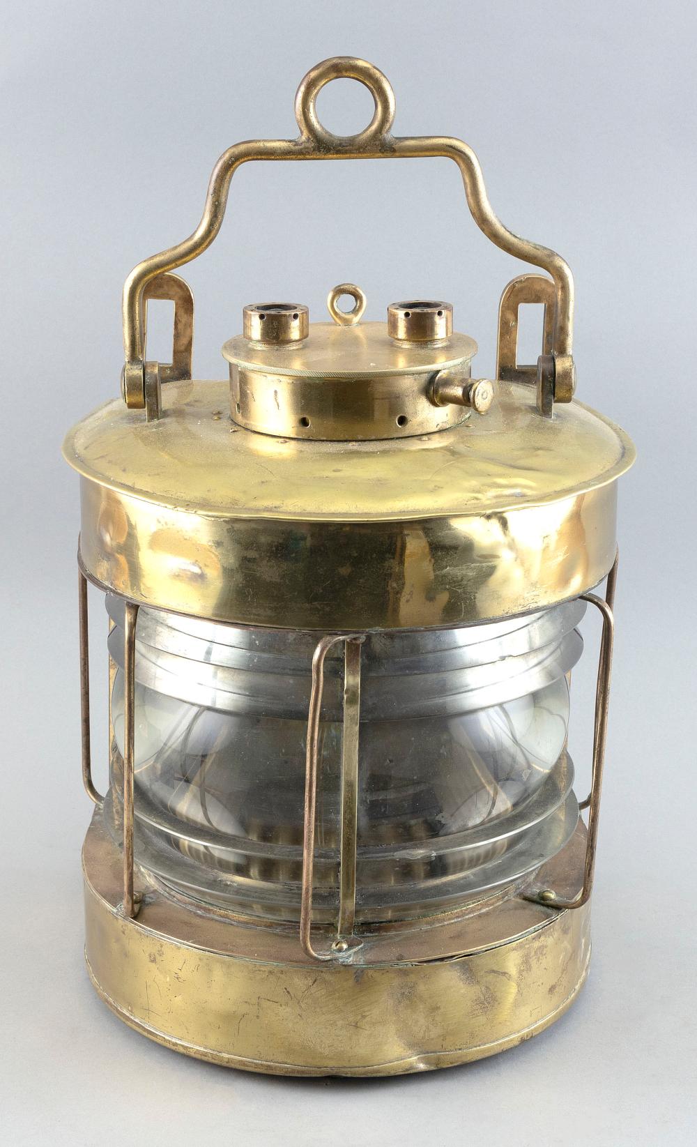 BRASS SHIP’S LANTERN FIRST HALF