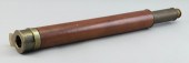 BRASS SINGLE-DRAW TELESCOPE EN