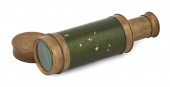 BRASS SIX-DRAW TELESCOPE FIRST