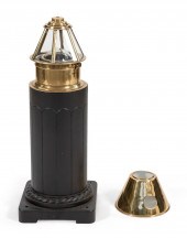 BRASS SKYLIGHT YACHT BINNACLE