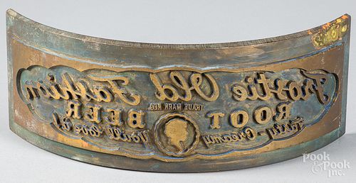 BRASS STAMP FOR FROSTIE OLD FASHION