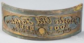 BRASS STAMP FOR FROSTIE OLD FA