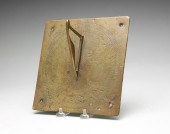BRASS SUNDIAL. Probably Englis