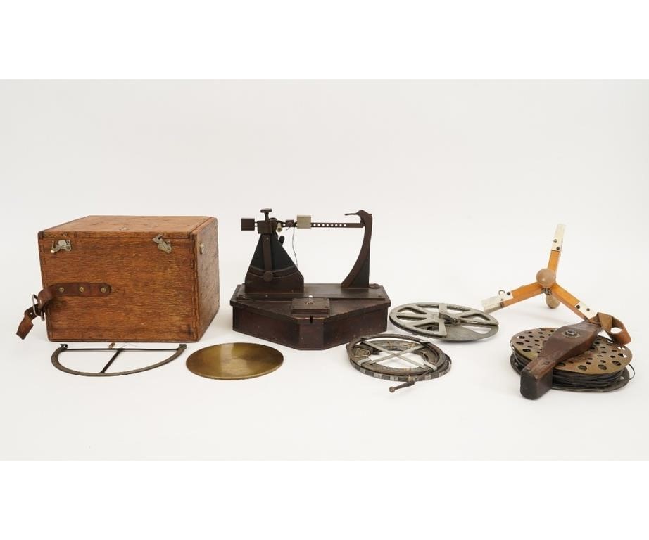 Brass surveyors flat reel with