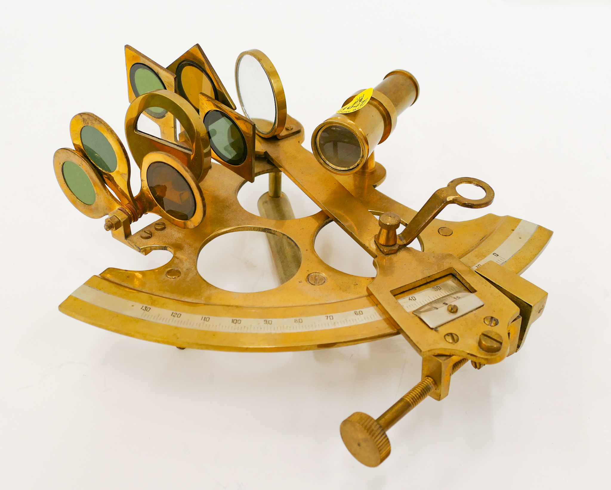 Brass Surveyors Sextant 8''