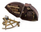 BRASS "T-FRAME" QUINTANT BY JE