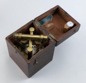 BRASS THEODOLITE BY JONES CIRC