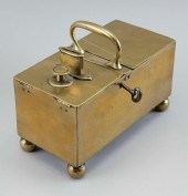 BRASS TOBACCO HONOR BOX ENGLAN