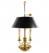 BRASS & TOLE PEINTE BOUILLOTTE