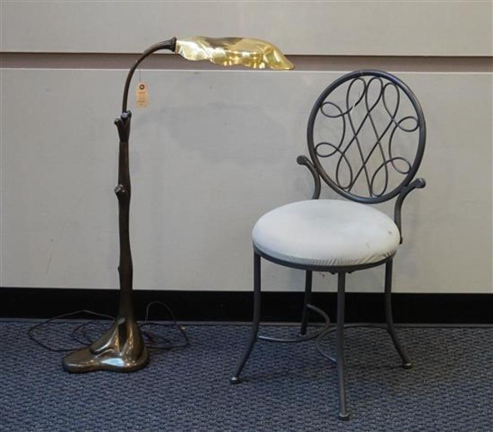 BRASS TONE AND PATINATED METAL