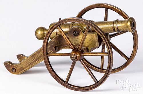 BRASS TOY CANNON, INCLUDING