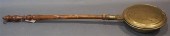 BRASS TREEN HANDLE BEDWARMERBr