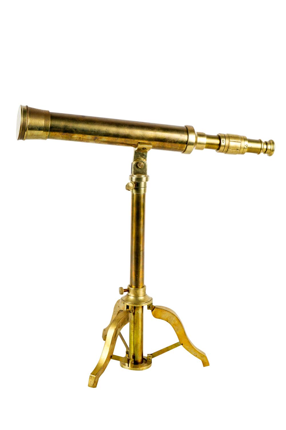 BRASS TRIPOD TELESCOPECondition:
