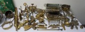 BRASS TRIVETS, FIRE DOGS, JARD
