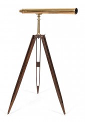 BRASS TUBE TELESCOPE ON A TRIP