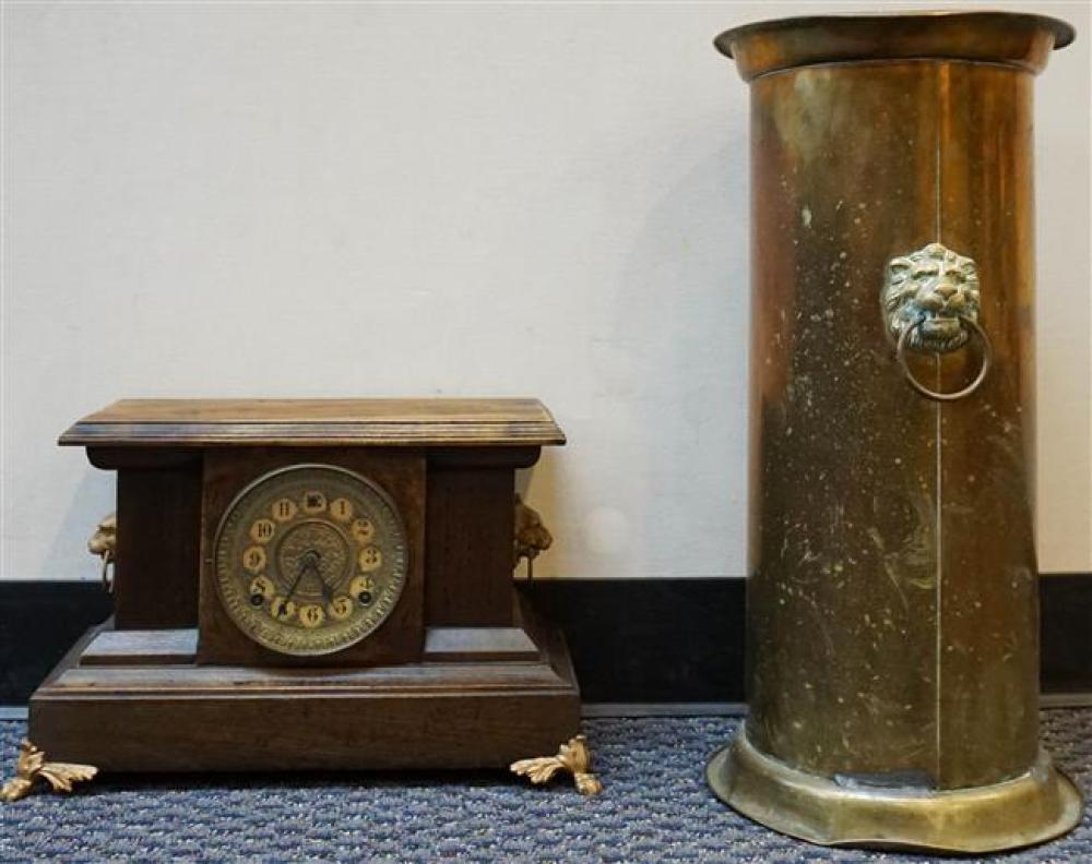 BRASS UMBRELLA STAND AND BRASS