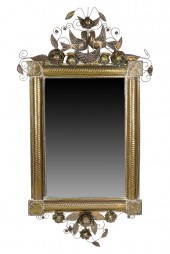 BRASS WALL MIRROR46 x 23 1/2 i