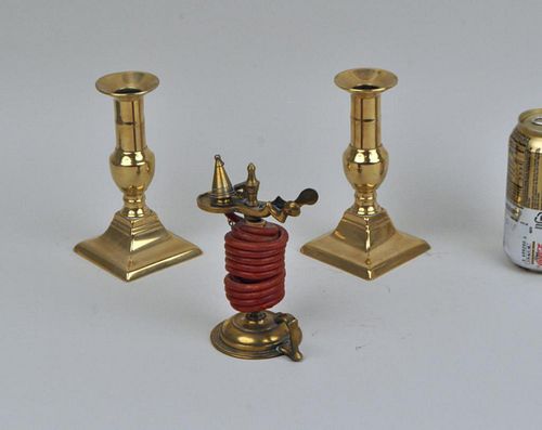 BRASS WAX JACK & PAIR BRASS