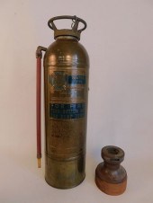 BRASS WINCH & EXTINGUISHEROld