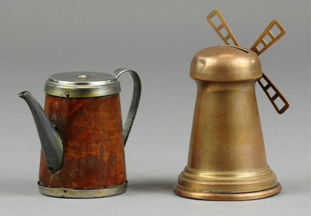 BRASS WINDMILL AND TEAPOT STILL