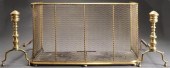 BRASS WIRE FIRE FENDER AND PAI