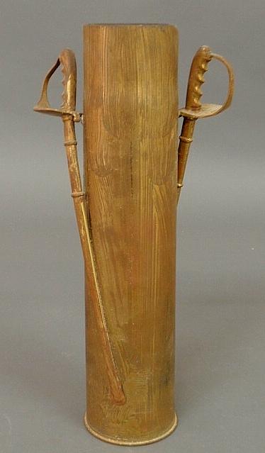 Brass World War I French trench art