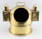 BRASS YACHT BINNACLE EARLY 20T