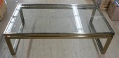 BRASSTONE AND GLASS INSET COFF