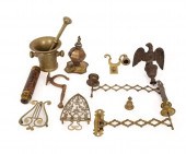 Brassware to include mortar an