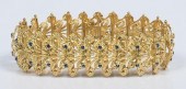 BRAZILIAN 18K LINK BRACELET18K
