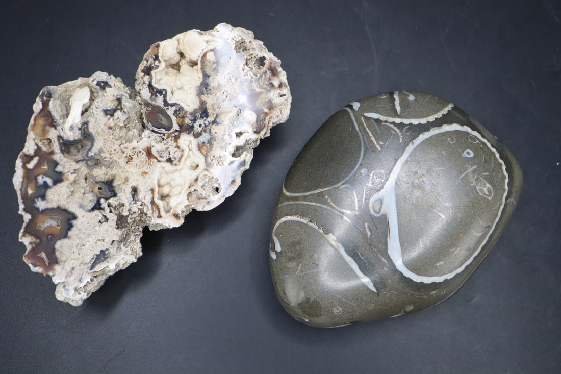 BRAZILIAN AGATE AND POLISHED