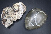 BRAZILIAN AGATE AND POLISHED S