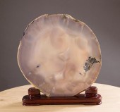BRAZILIAN AGATE CROSS SECTION