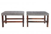 BRAZILIAN JACARANDA STOOLS WIT